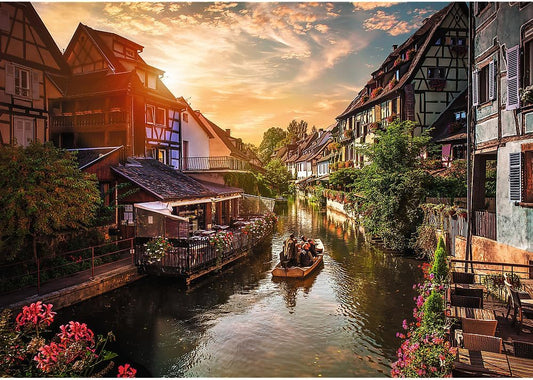 Kis Velence, Colmar, Franciaország Trefl 1000 darabos kirakó puzzle (TR - 10816) - puzzlegarden