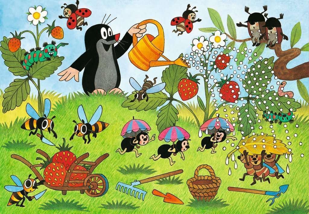 Kisvakond a Kertben - 2x24 Ravensburger 24 darabos kirakó puzzle (RA - 08861) - puzzlegarden
