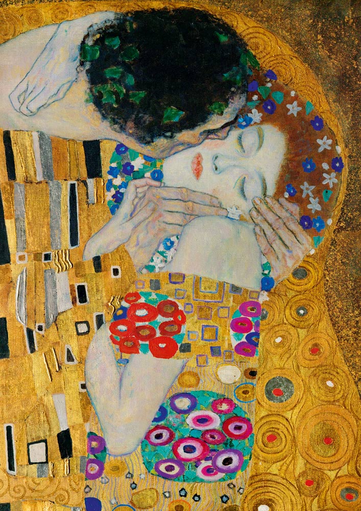 Klimt - A Csók, részlet Bluebird 1000 darabos kirakó puzzle (BB - 60079) - puzzlegarden