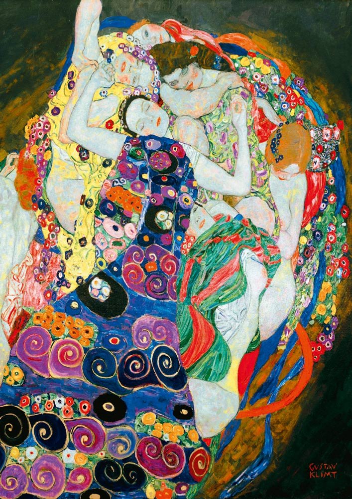 Klimt - A Hajadon Bluebird 1000 darabos kirakó puzzle (BB - 60070) - puzzlegarden