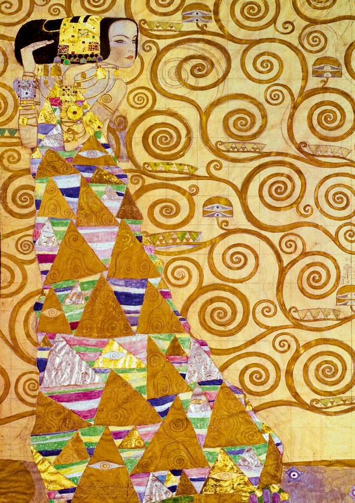 Klimt - A Várakozás Bluebird 1000 darabos kirakó puzzle (BB - 60017) - puzzlegarden