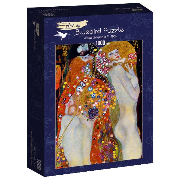 Klimt - A vizikígyók II Bluebird 1000 darabos kirakó puzzle (BB - 60052) - puzzlegarden