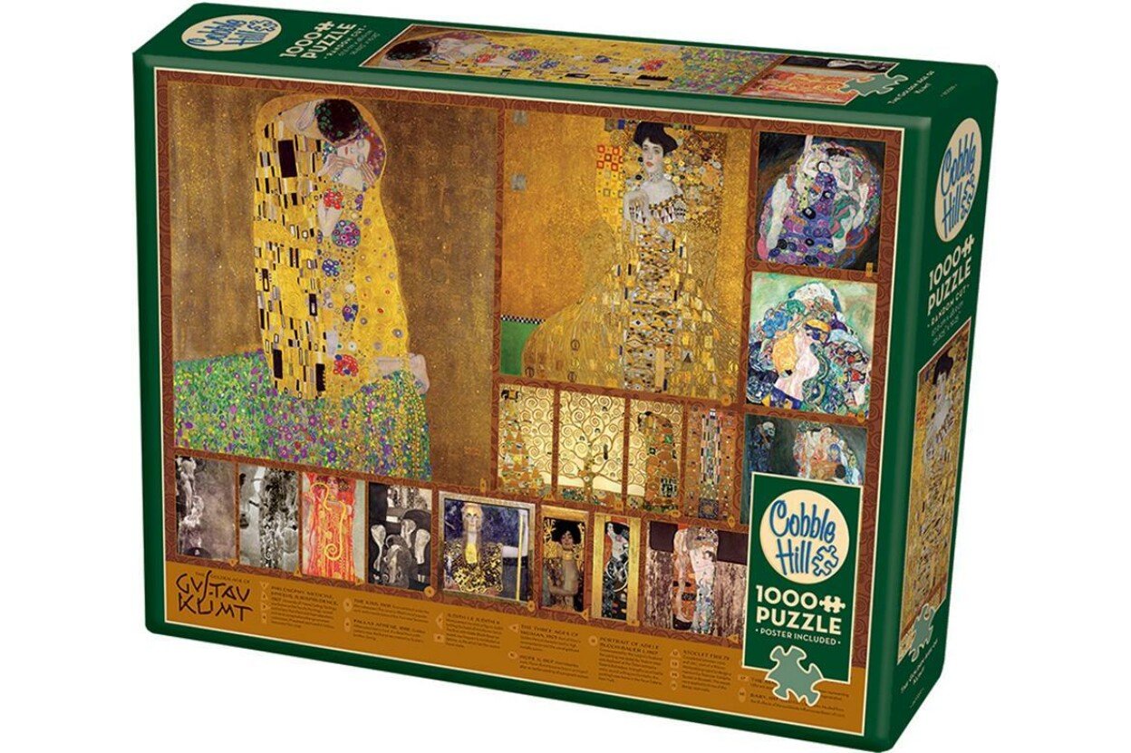 Klimt Aranykora Cobble Hill 1000 darabos kirakó puzzle (CH - 40100) - puzzlegarden
