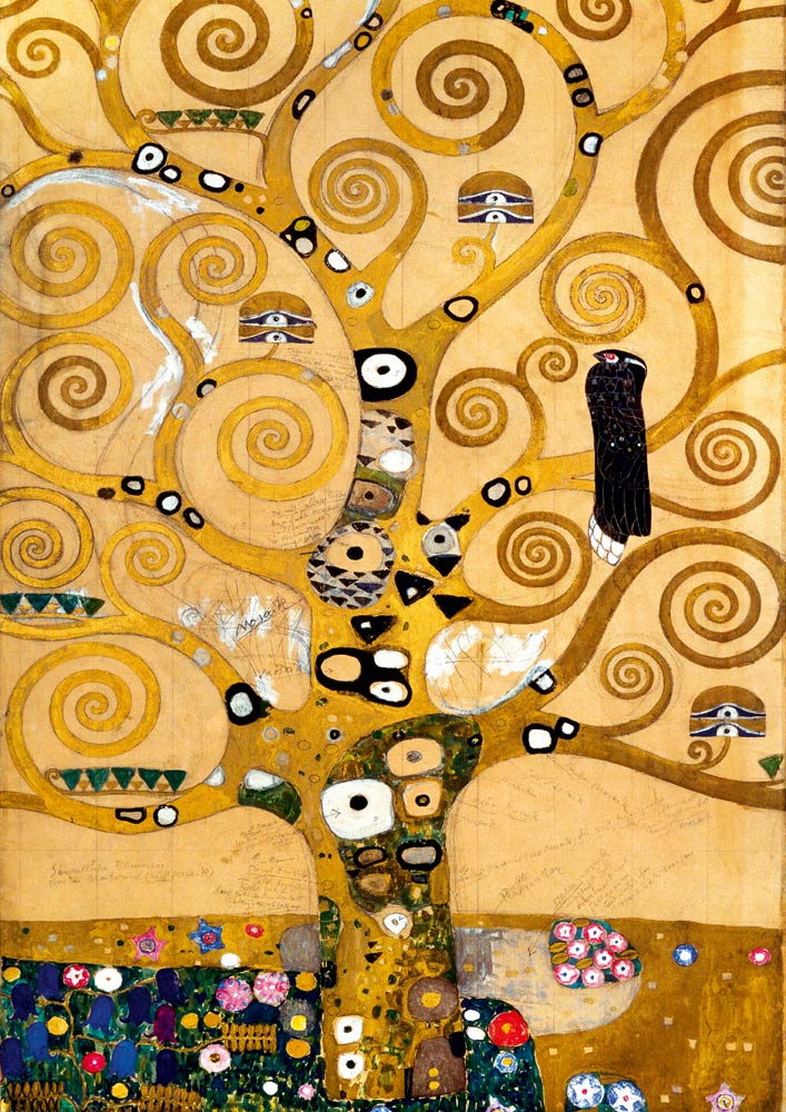 Klimt - Az Élet Fája Bluebird 1000 darabos kirakó puzzle (BB - 60018) - puzzlegarden