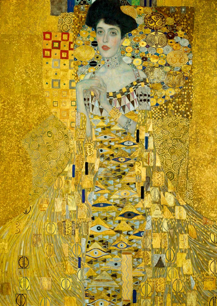 Klimt - Bloch - Bauer Adél portréja I. Bluebird 1000 darabos kirakó puzzle (BB - 60019) - puzzlegarden