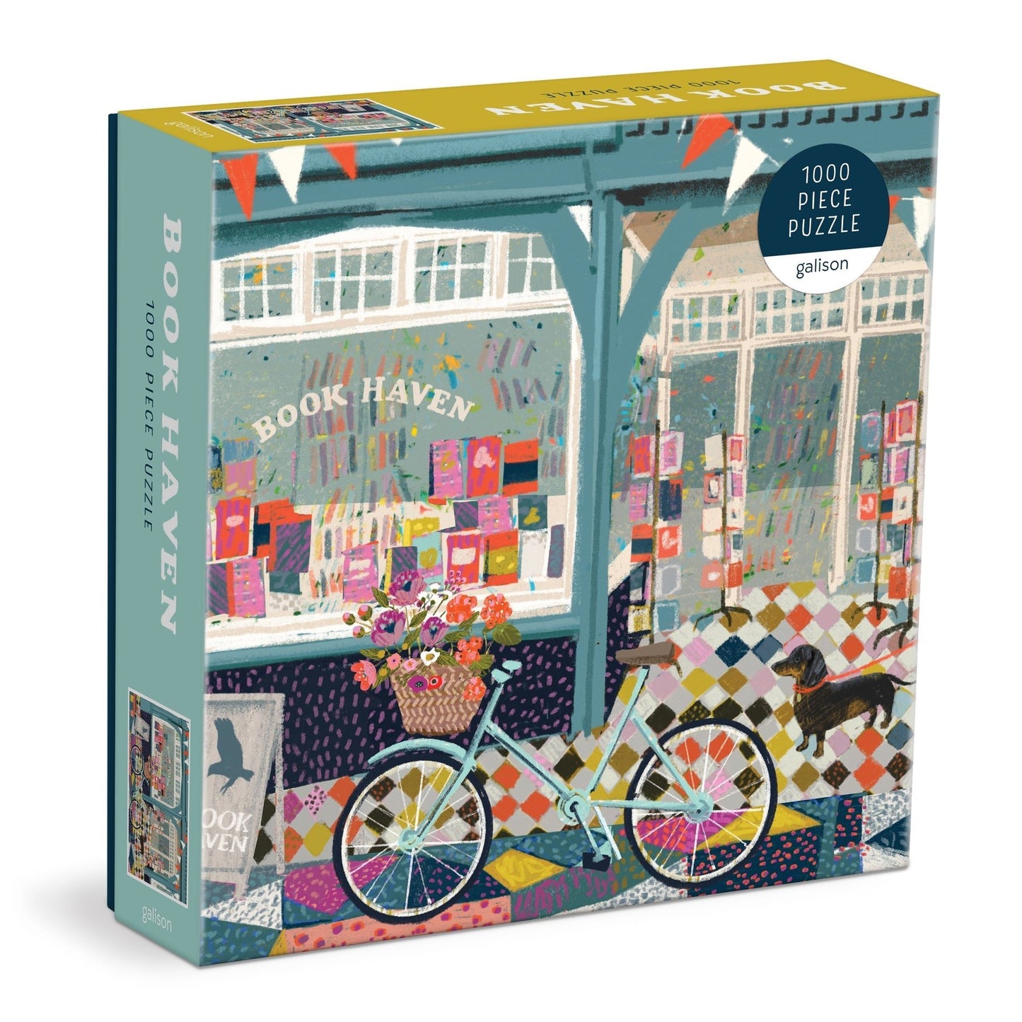 Könyv kuckó Galison 1000 darabos kirakó puzzle (GA - 9780735368583) - puzzlegarden
