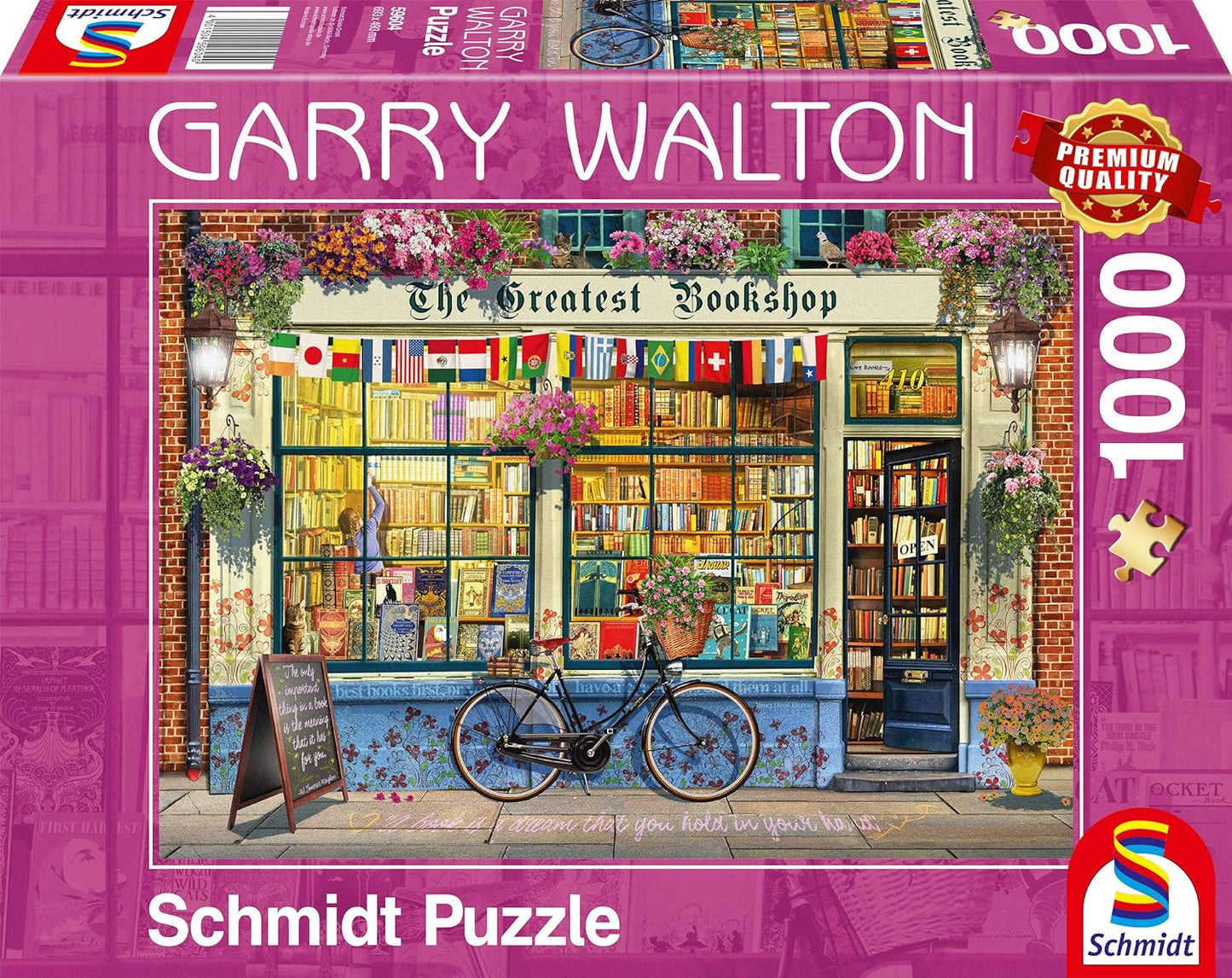 Könyvesbolt Schmidt Spiele 1000 darabos kirakó puzzle (SCH - 59604) - puzzlegarden