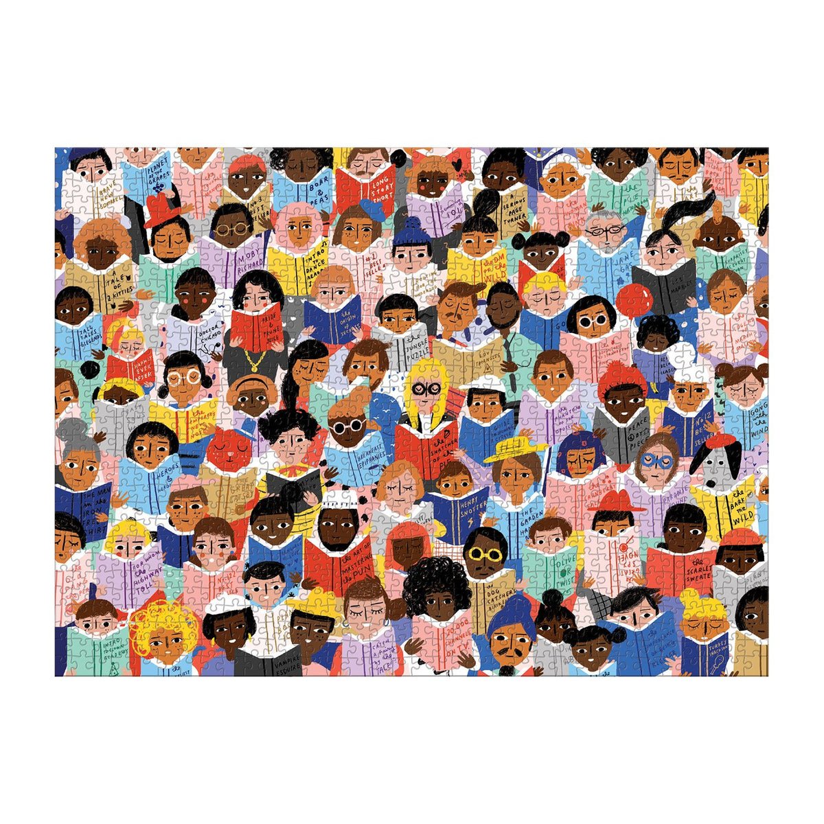 Könyvklub Galison 1000 darabos kirakó puzzle (GA - 9780735362628) - puzzlegarden