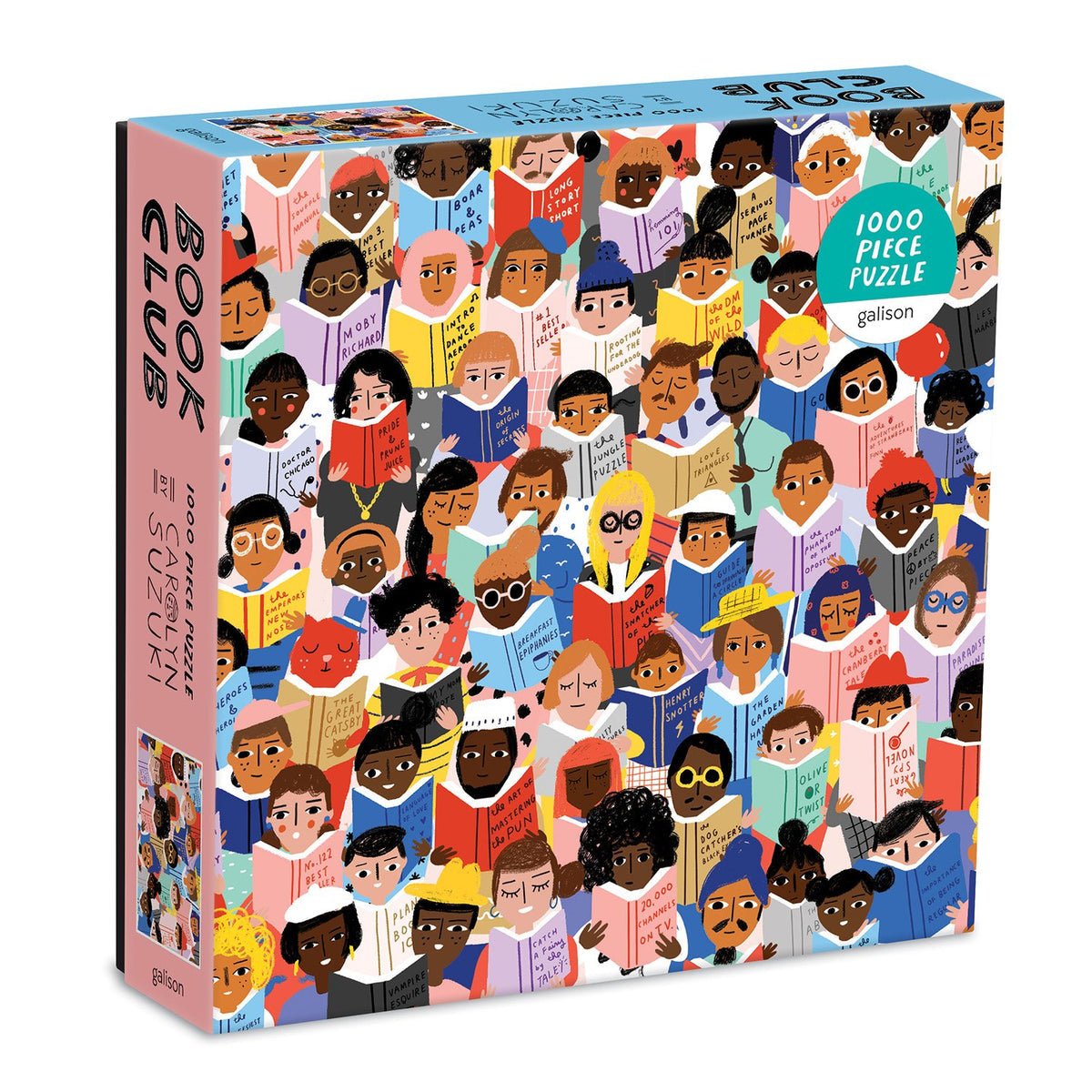 Könyvklub Galison 1000 darabos kirakó puzzle (GA - 9780735362628) - puzzlegarden