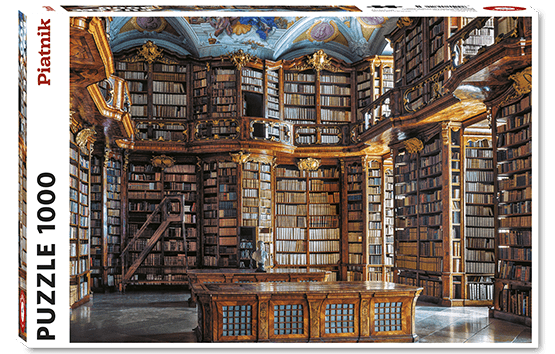 Könyvtár, Szent Flórián Apátság, Ausztria Piatnik 1000 darabos kirakó puzzle (PIA - 556142) - puzzlegarden