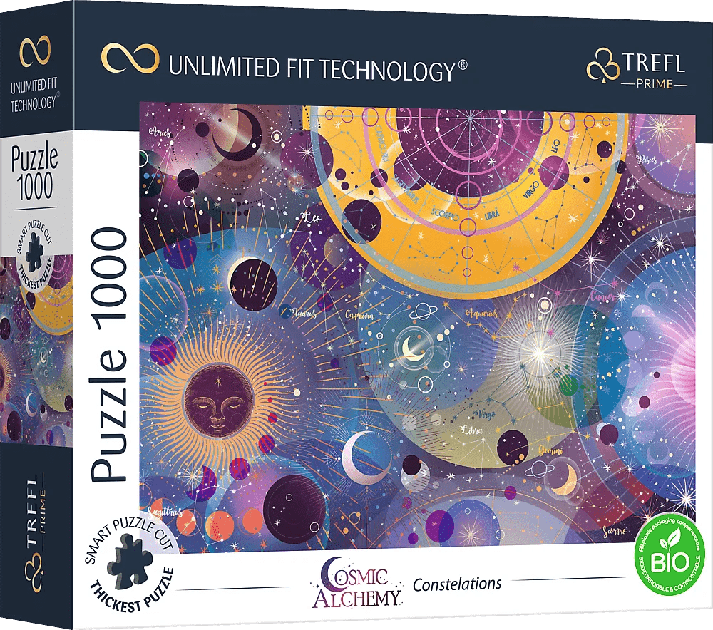 Kozmikus Alkímia - Csillagképek Trefl Prime 1000 darabos kirakó puzzle (TR - 10753) - puzzlegarden