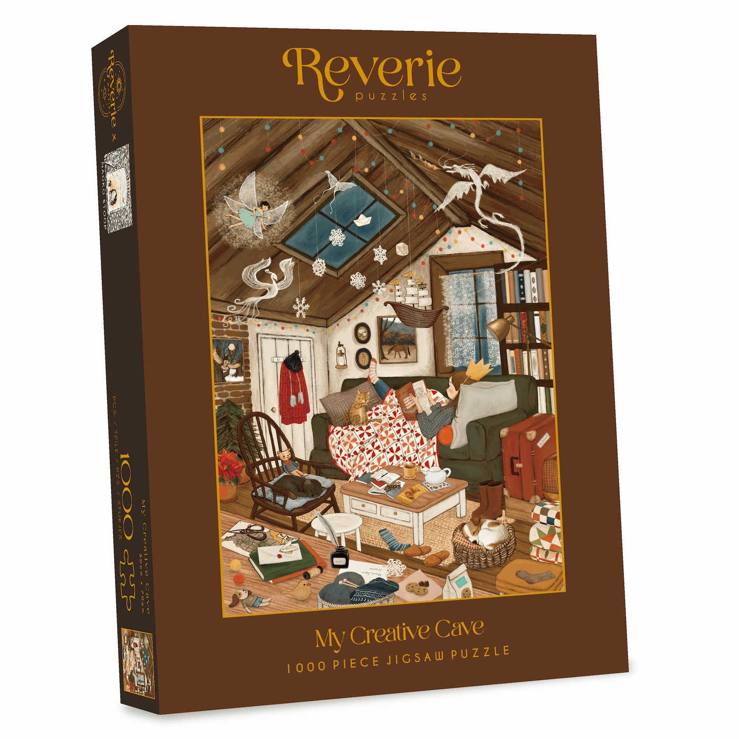 Kreatív kuckóm Reverie 1000 darabos kirakó puzzle (RE - MCC1000NS) - puzzlegarden
