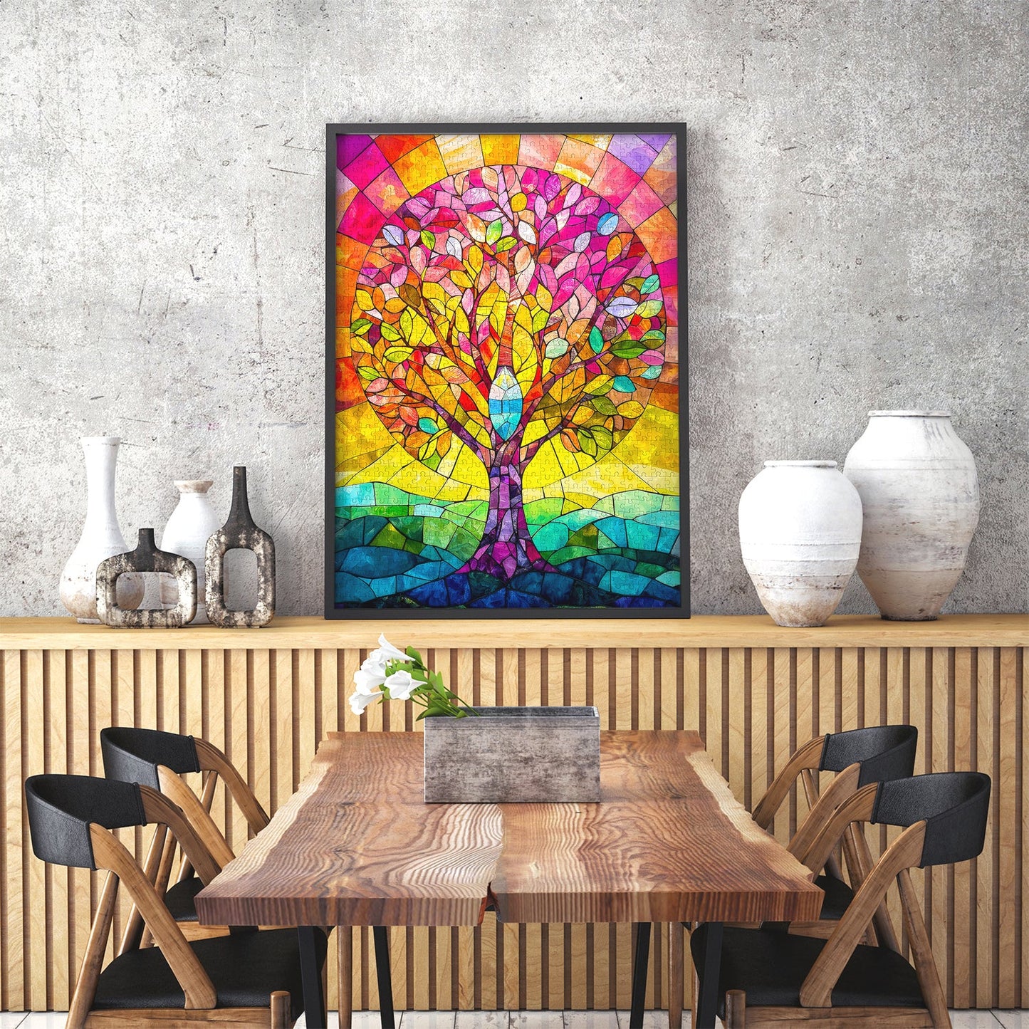 Kristályos fa Enjoy 1000 darabos kirakó puzzle (EN - 2242) - puzzlegarden