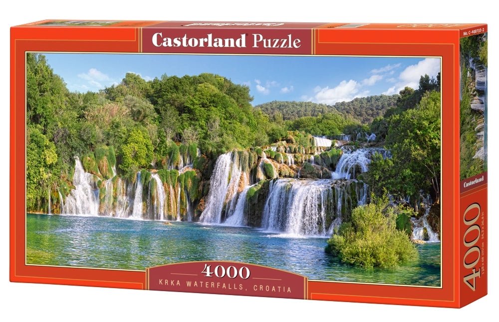Krka Vízesés, Horvátország Castorland 4000 darabos kirakó puzzle (C - 400133) - puzzlegarden