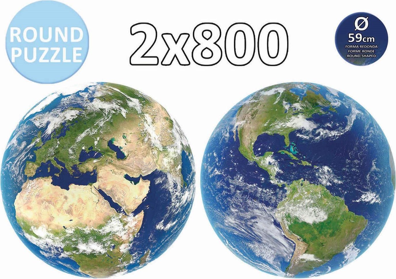 A Föld - 2x800 Educa 2x800 darabos kirakó puzzle (ED - 19039) - puzzlegarden