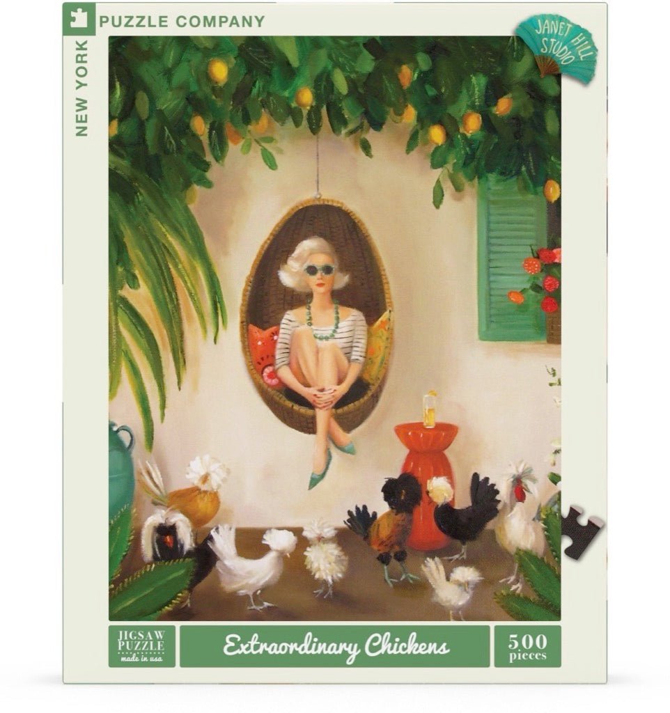 Különleges csirkék New York Puzzle Company 500 darabos kirakó puzzle (NYPC - NPZJH2310) - puzzlegarden