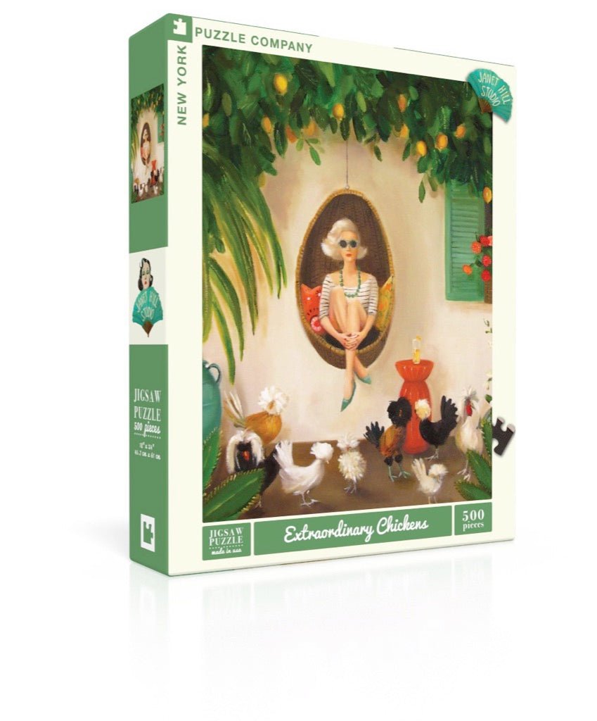 Különleges csirkék New York Puzzle Company 500 darabos kirakó puzzle (NYPC - NPZJH2310) - puzzlegarden