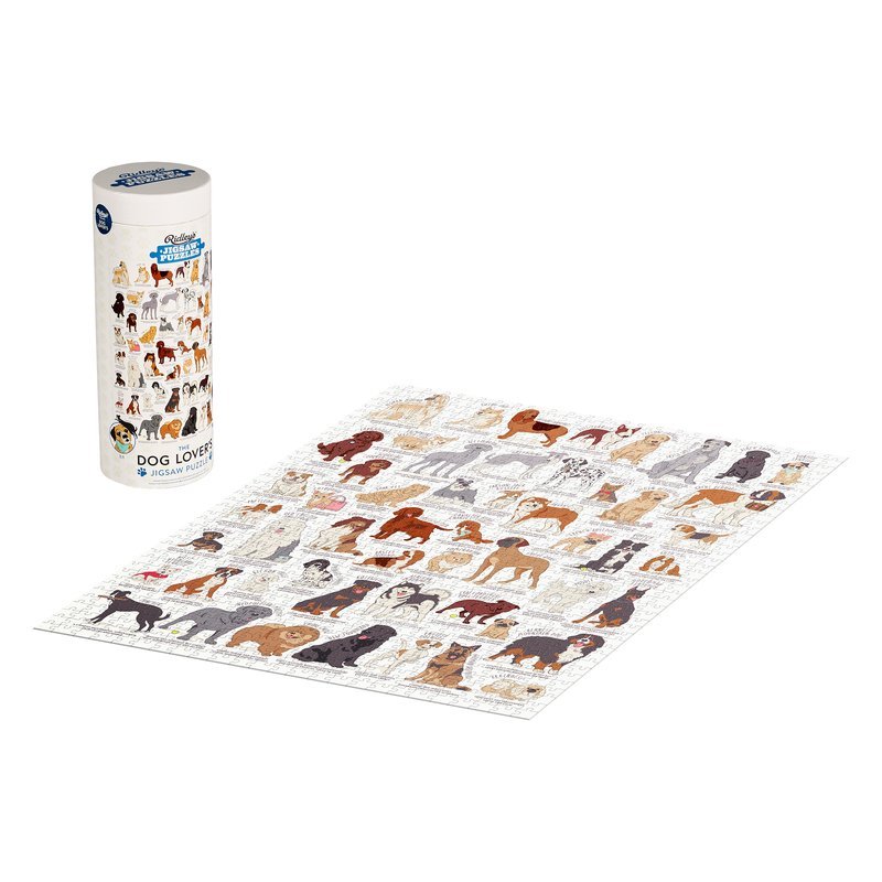 Kutyakedvelők Ridley's Games 1000 darabos kirakó puzzle (GA - 5055923785768) - puzzlegarden