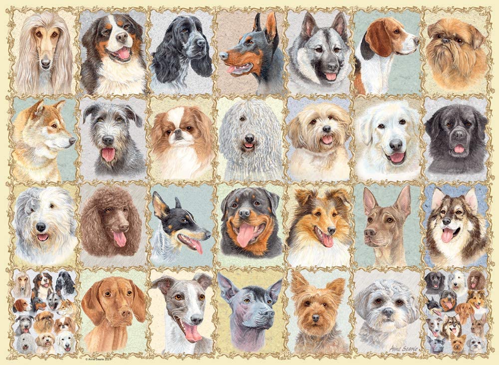 Kutyaportrék Ravensburger 500 darabos kirakó puzzle (RA - 16758) - puzzlegarden