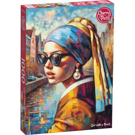Lány gyöngy fülbevalóval Cherry Pazzi 1000 darabos kirakó puzzle (CP - 30844 5903728730844) - puzzlegarden