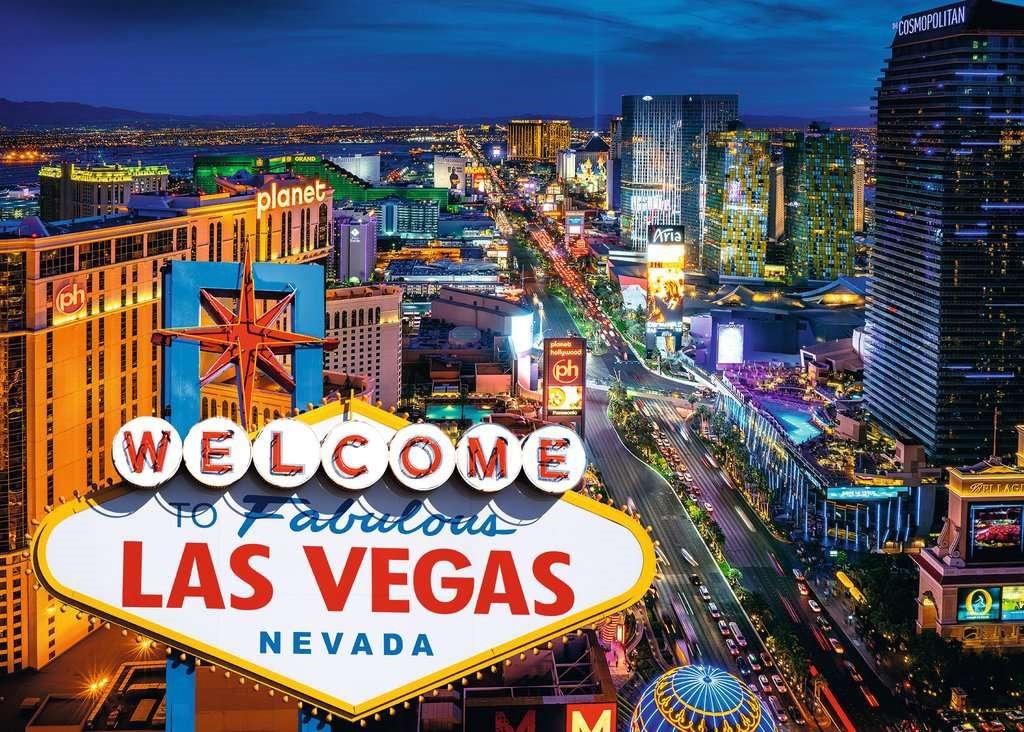 Las Vegas Ravensburger 1000 darabos kirakó puzzle (RA - 16723) - puzzlegarden