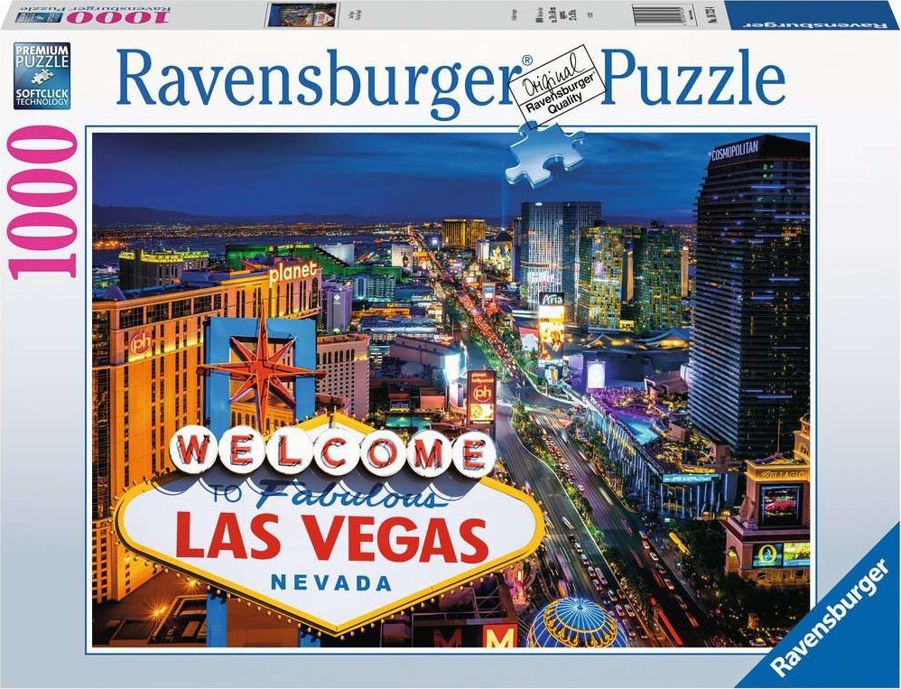 Las Vegas Ravensburger 1000 darabos kirakó puzzle (RA - 16723) - puzzlegarden