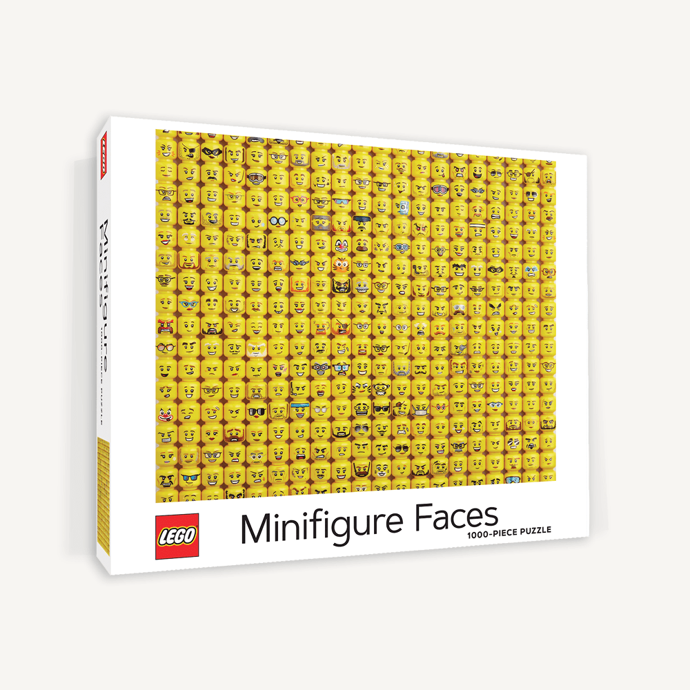 LEGO Minifigura Arcok Galison 1000 darabos kirakó puzzle (GA - 10193) - puzzlegarden