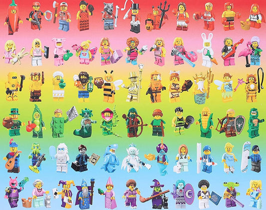 LEGO Minifigura Szivárvány Galison 1000 darabos kirakó puzzle (GA - 51795 - 1) - puzzlegarden