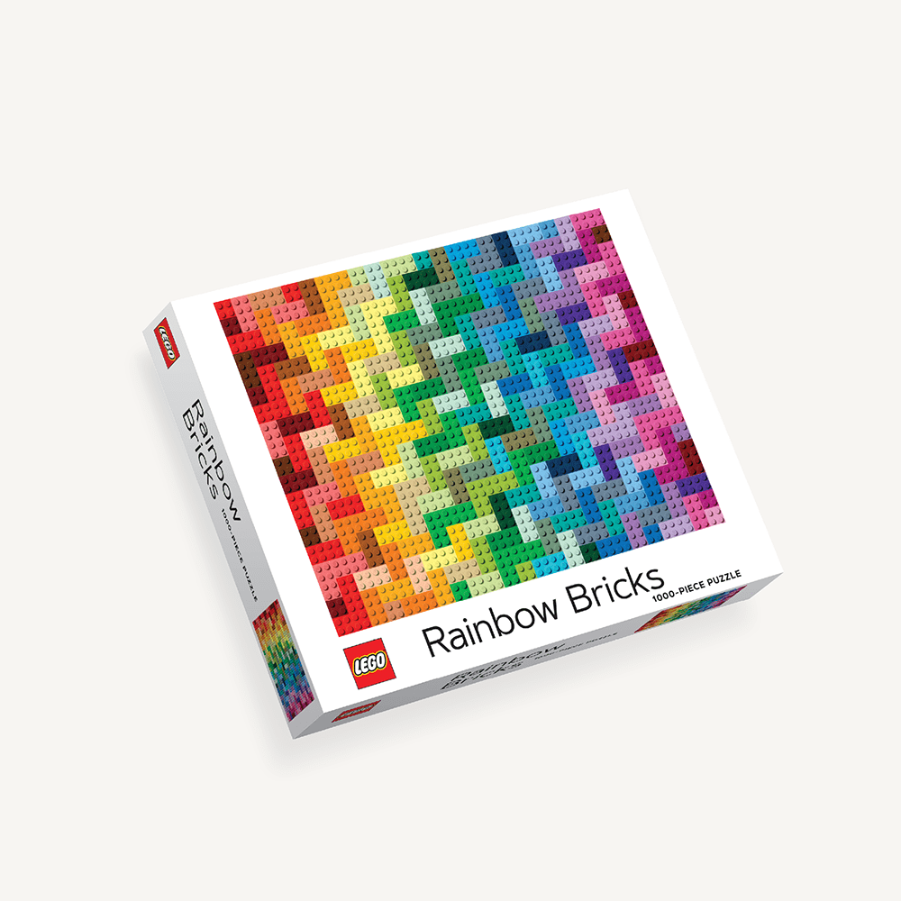 LEGO Szivárványos Kockák Galison 1000 darabos kirakó puzzle (GA - 10728) - puzzlegarden