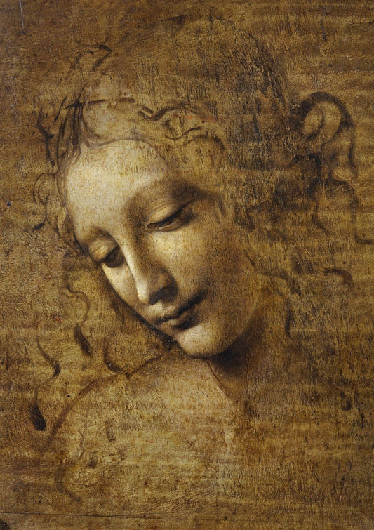 Leonardo da Vinci - La Scapigliata, 1506 - 1508 Bluebird 1000 darabos kirakó puzzle (BB - F - 60307) - puzzlegarden