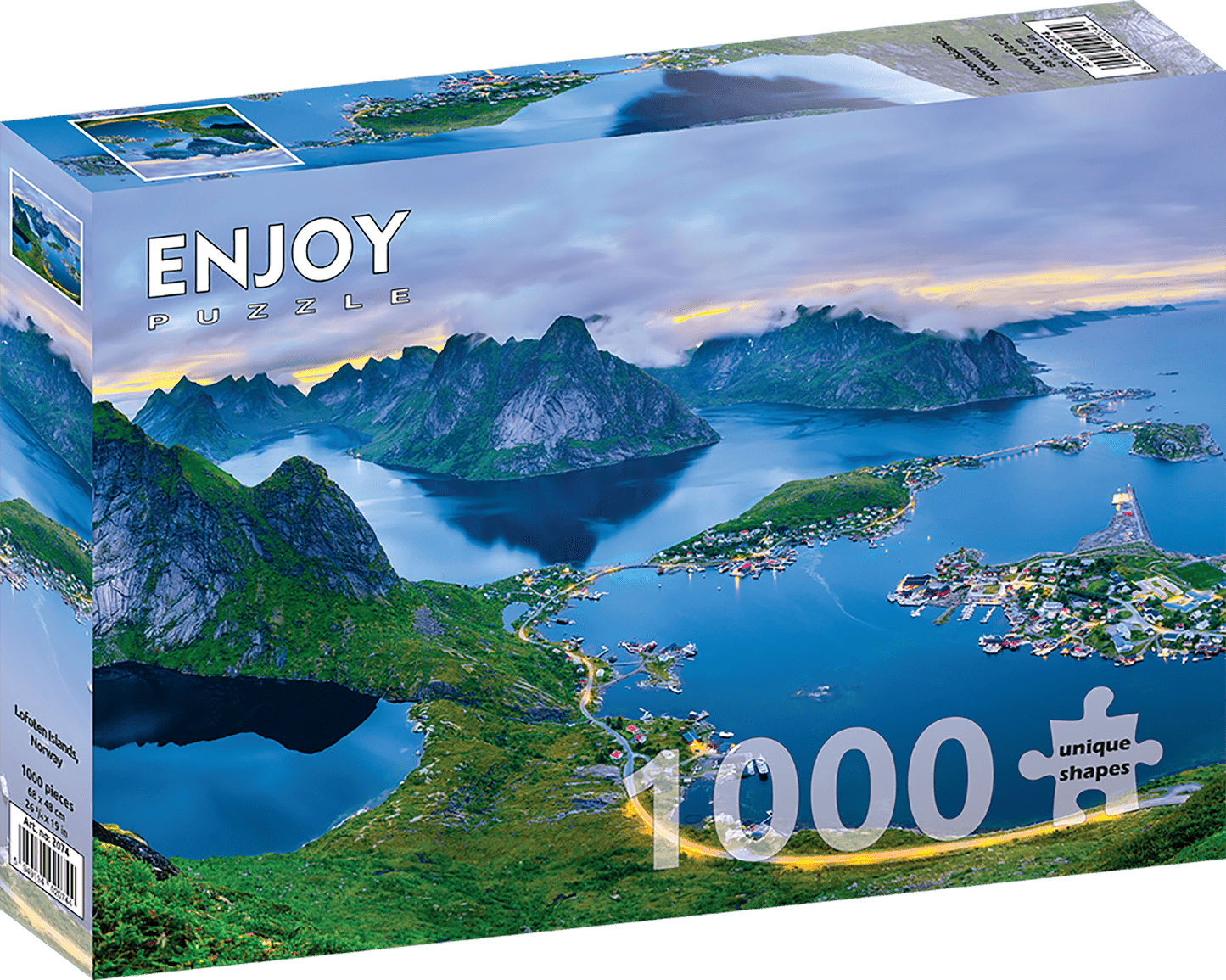 Lofoten, Norvégia Enjoy 1000 darabos kirakó puzzle (EN-2074 5949194020744) - puzzlegarden