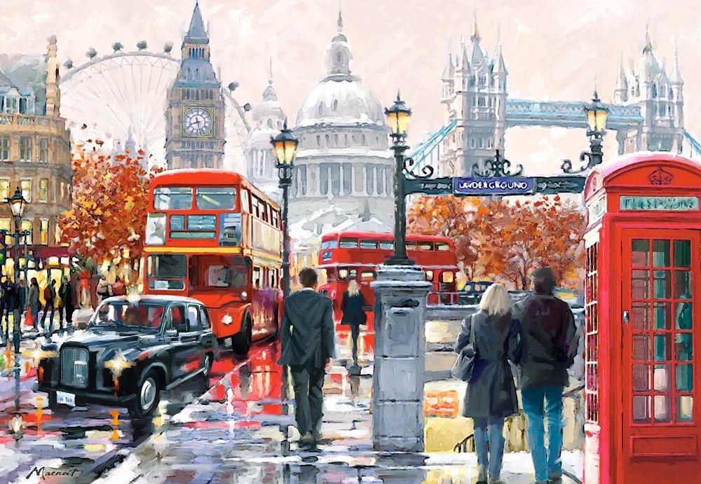 London Kollázs Castorland 1000 darabos kirakó puzzle (C - 103140) - puzzlegarden