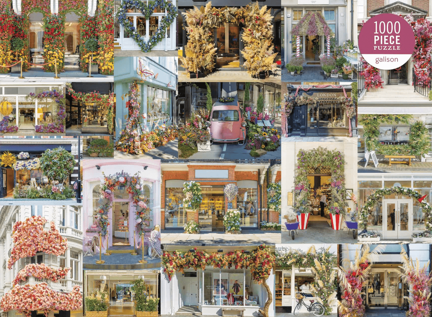 Londoni Virágzás Galison 1000 darabos kirakó puzzle (GA - M050622C - 1) - puzzlegarden