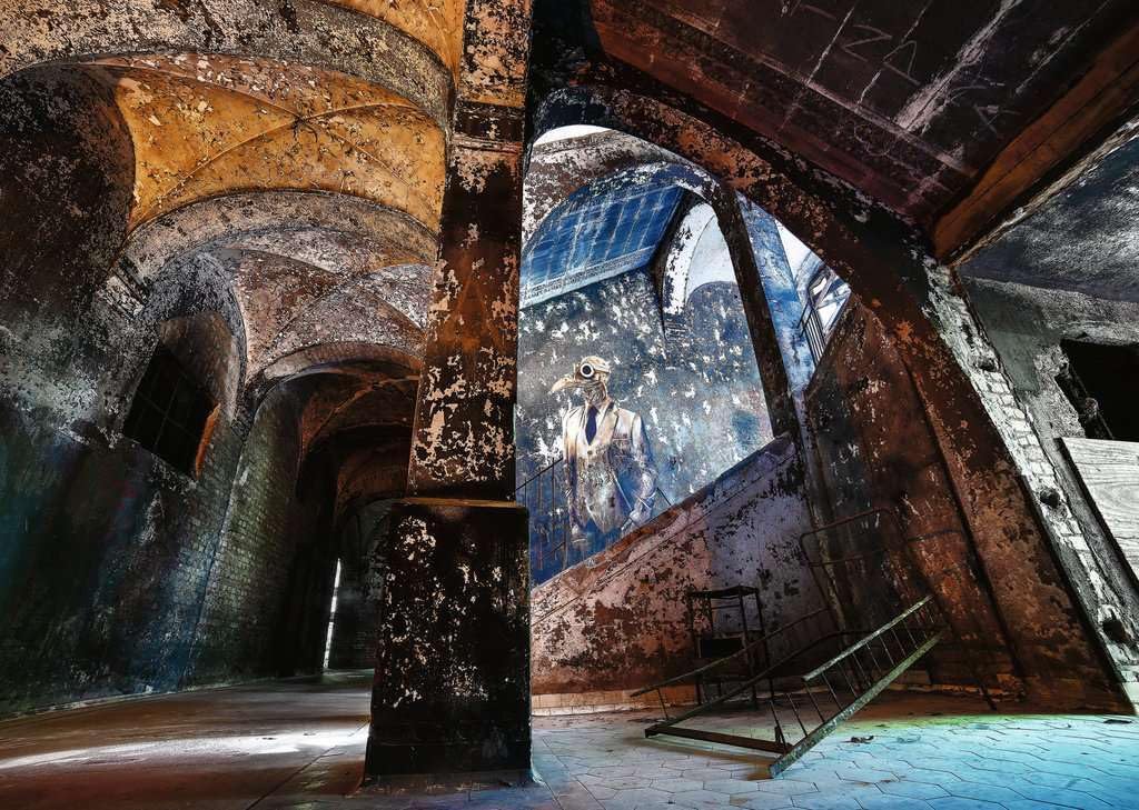 Lost Places Edition - Kórház az Alpokban Ravensburger 1000 darabos kirakó puzzle (RA - 12001393) - puzzlegarden