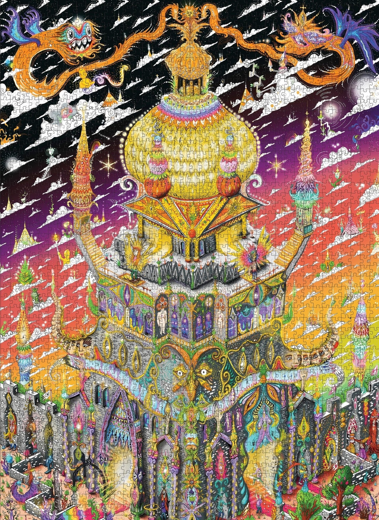 LSD Kastély Pomegranate 2000 darabos kirakó puzzle (POM - AA1154) - puzzlegarden