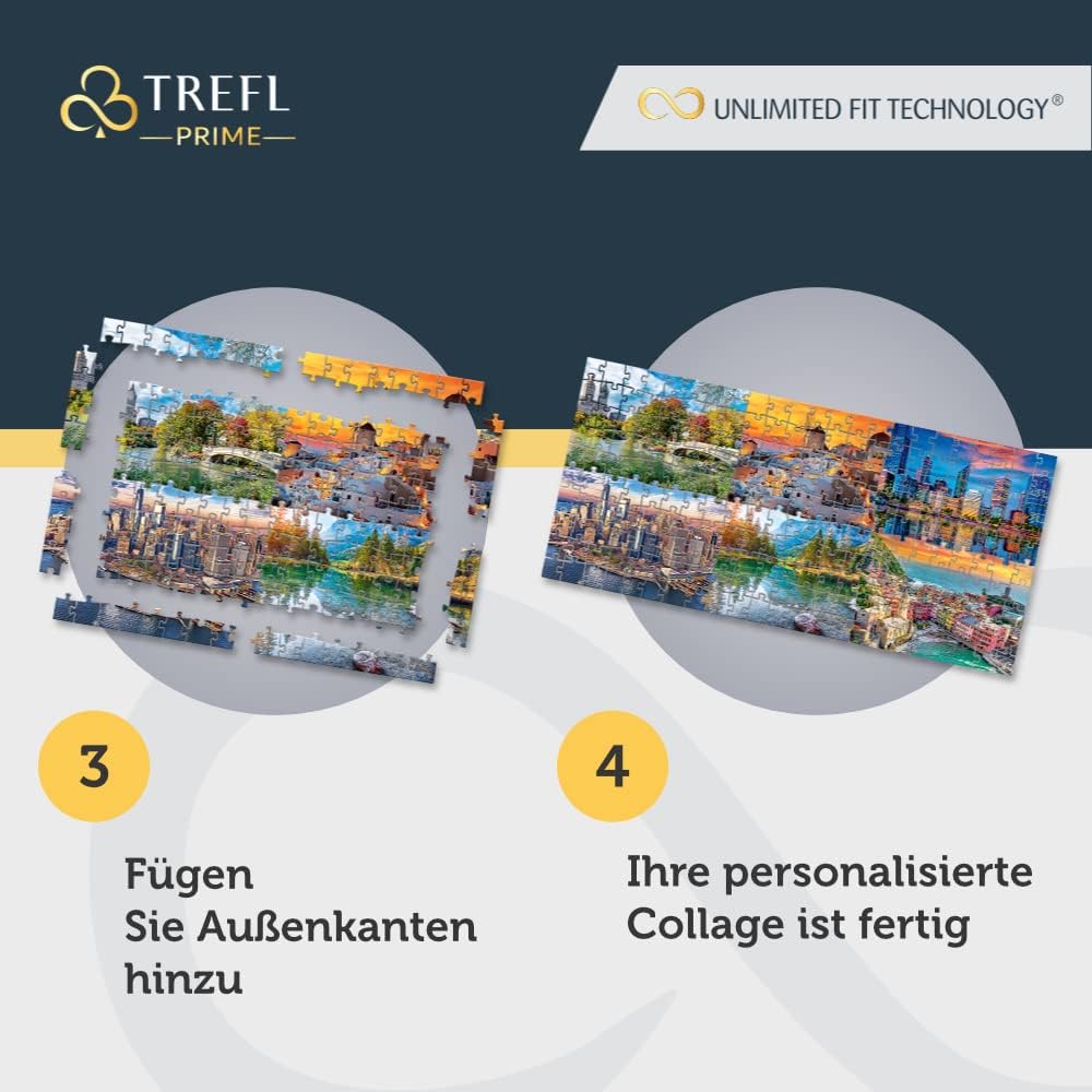Lusta Kutyusok Trefl Prime 500 darabos kirakó puzzle (TR - 37464) - puzzlegarden