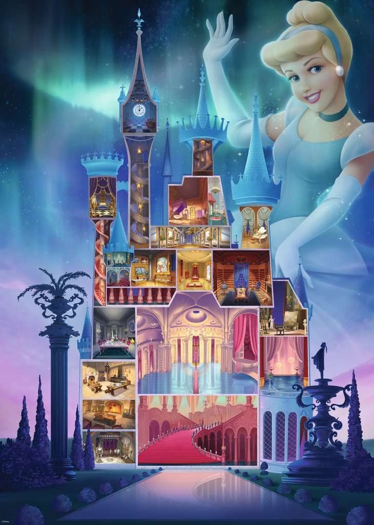 Disney Castle Collection - Hamupipőke Ravensburger 1000 darabos kirakó puzzle (RA - 17331) - puzzlegarden