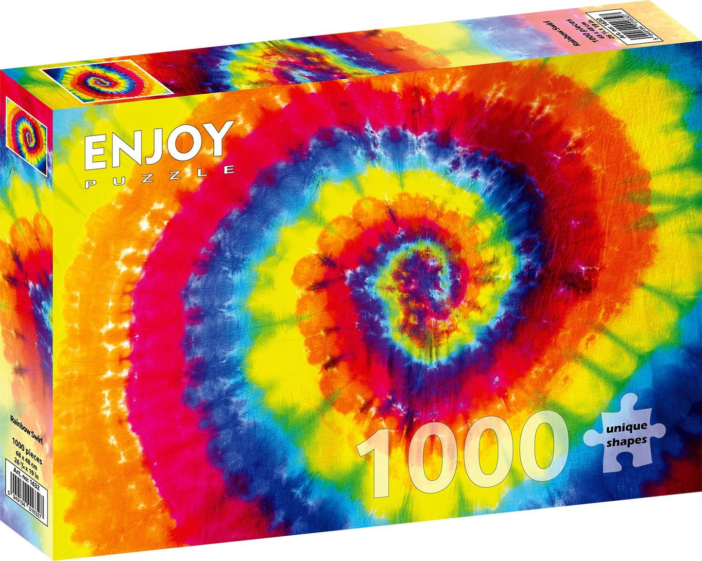 Batikolt Szivárvány Enjoy 1000 darabos kirakó puzzle (EN - 1632) - puzzlegarden