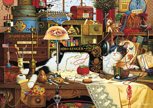 Maggie, a rendetlenkedő Schmidt Spiele 1000 darabos kirakó puzzle (SCH - 59993) - puzzlegarden