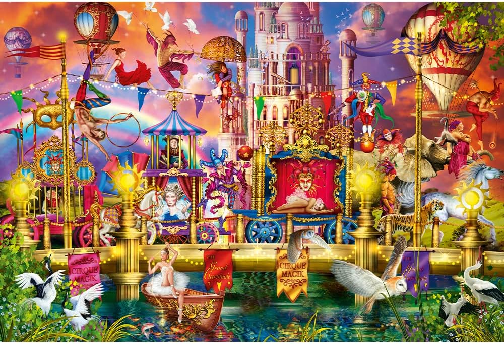 Mágikus Világ - Fa kirakó Trefl Wood Craft 500 darabos kirakó puzzle (TR - 20156) - puzzlegarden