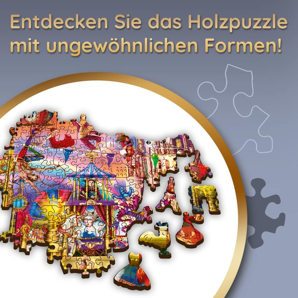 Mágikus Világ - Fa kirakó Trefl Wood Craft 500 darabos kirakó puzzle (TR - 20156) - puzzlegarden
