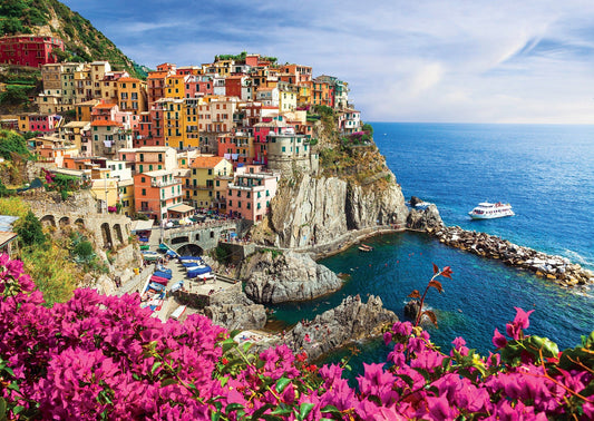 Manarola Cinque Terre, Olaszország Enjoy 1000 darabos kirakó puzzle (EN - 1080) - puzzlegarden