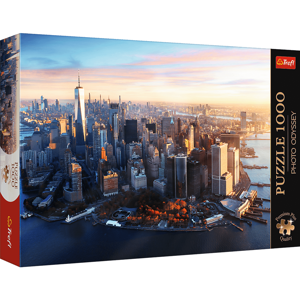 Manhattan, New York Trefl 1000 darabos kirakó puzzle (TR - 10828) - puzzlegarden