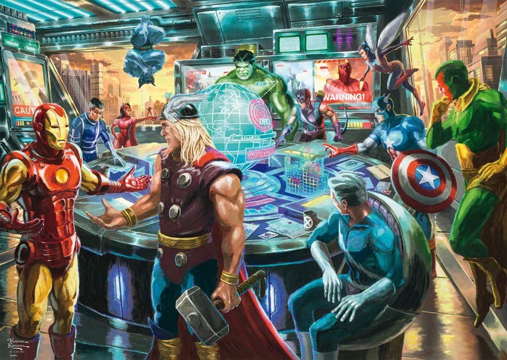 MARVEL Bosszúállók Schmidt Spiele 1000 darabos kirakó puzzle (SCH - 59958) - puzzlegarden