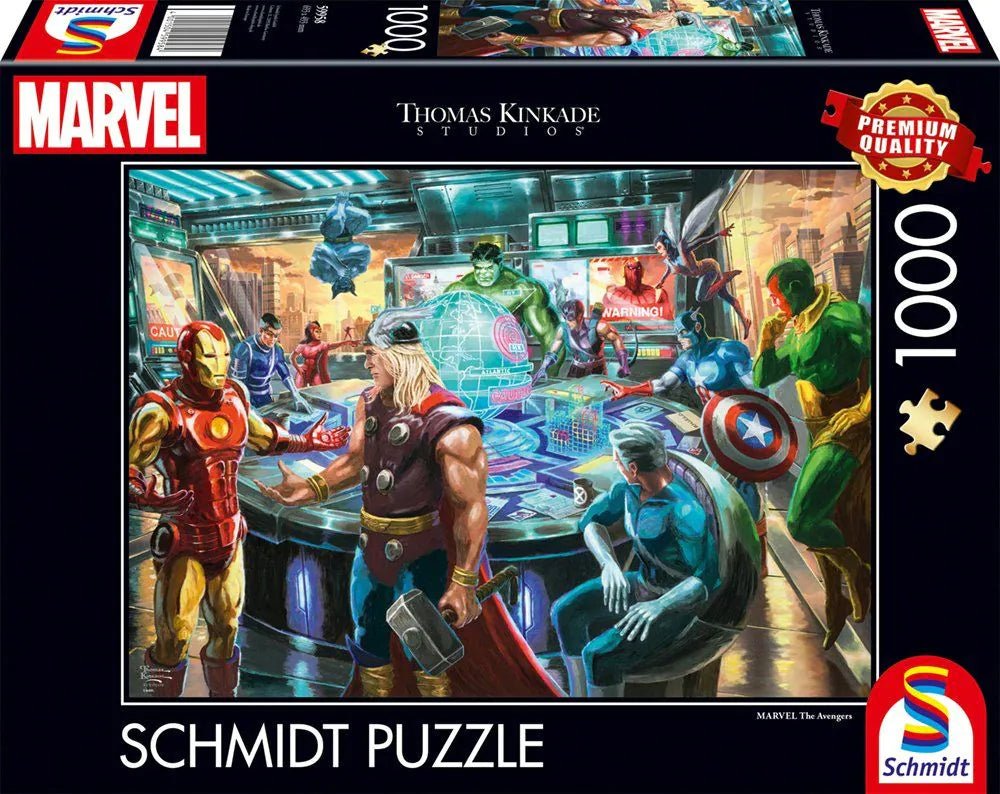 MARVEL Bosszúállók Schmidt Spiele 1000 darabos kirakó puzzle (SCH - 59958) - puzzlegarden