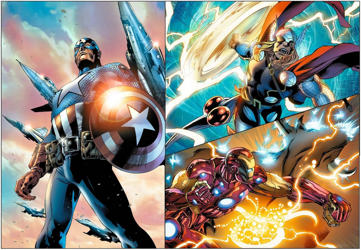 Marvel Hősök - 4x250 Trefl 250 darabos kirakó puzzle (TR - 13309) - puzzlegarden