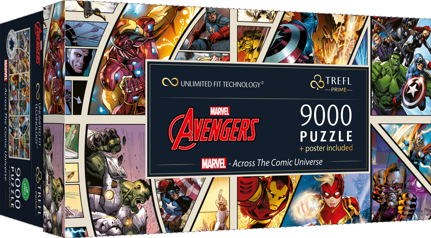 Marvel Univerzum Trefl Prime 9000 darabos kirakó puzzle (TR - 81022) - puzzlegarden