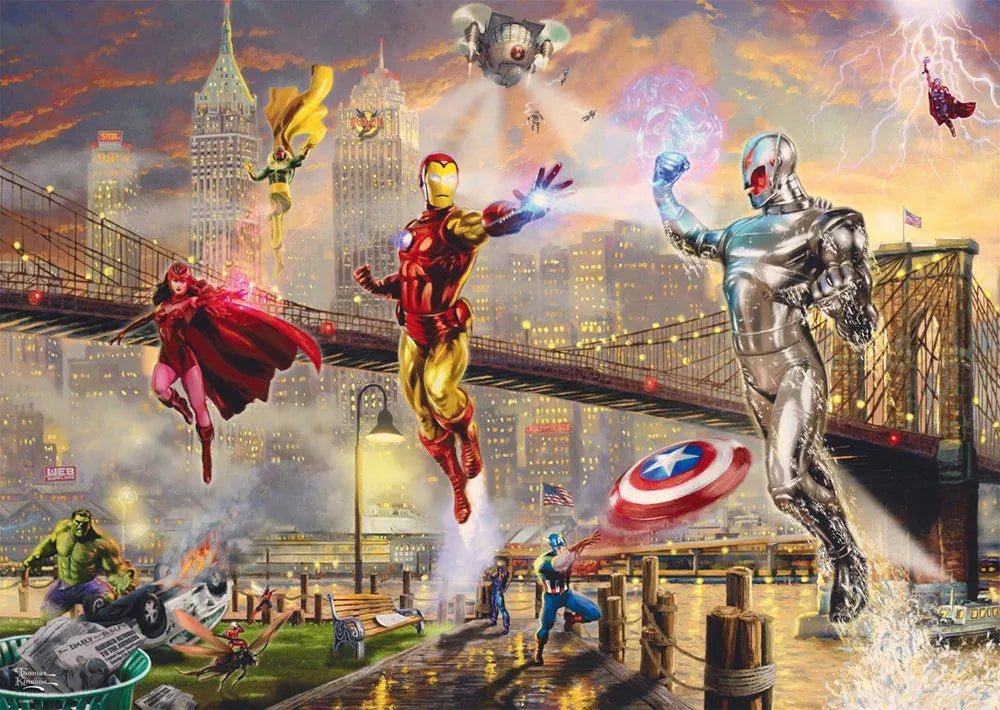 MARVEL Vasember Schmidt Spiele 1000 darabos kirakó puzzle (SCH - 59960) - puzzlegarden