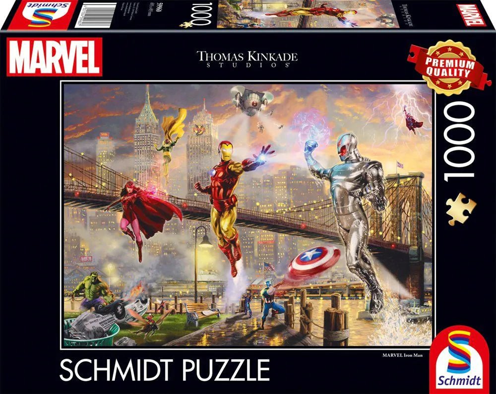 MARVEL Vasember Schmidt Spiele 1000 darabos kirakó puzzle (SCH - 59960) - puzzlegarden
