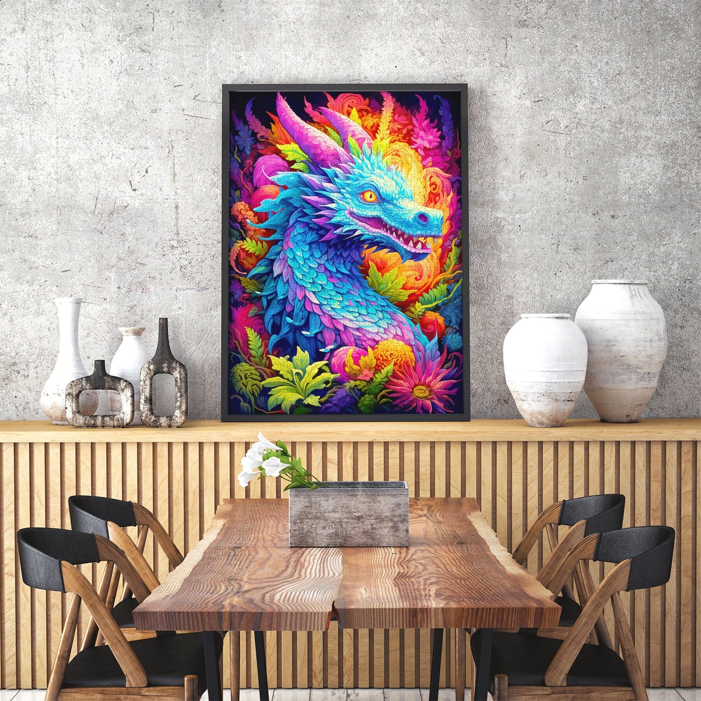 Mennyei sárkány Enjoy 1000 darabos kirakó puzzle (EN - 2281) - puzzlegarden